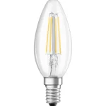 LED izzó B35 E14 5,5W = 60W 806lm 2700K meleg fehér FILAMENT LEDVANCE Szezonális akció