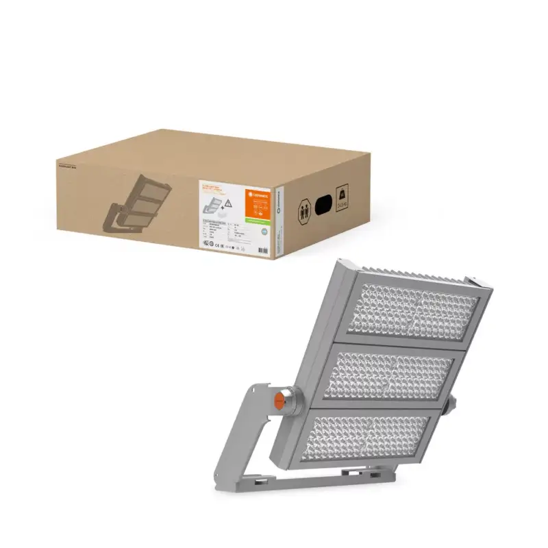Outlet LED-es reflektor kültéri spotlámpa szabályozható 900W 117000lm 5700K IP66 szürke reflektor Ledvance