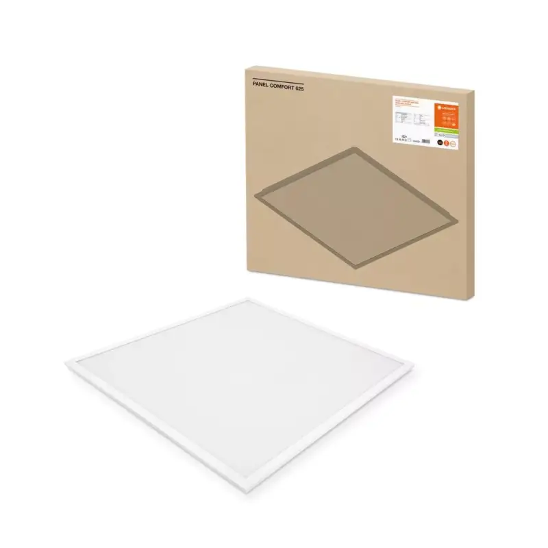 LED panel mennyezeti lámpatest 33W 4320lm 4000K Semleges, szabályozható fényerejű, felületre szerelhető, süllyesztett, fehér, 62x62cm Comfort Ledvance Végkiárusítás