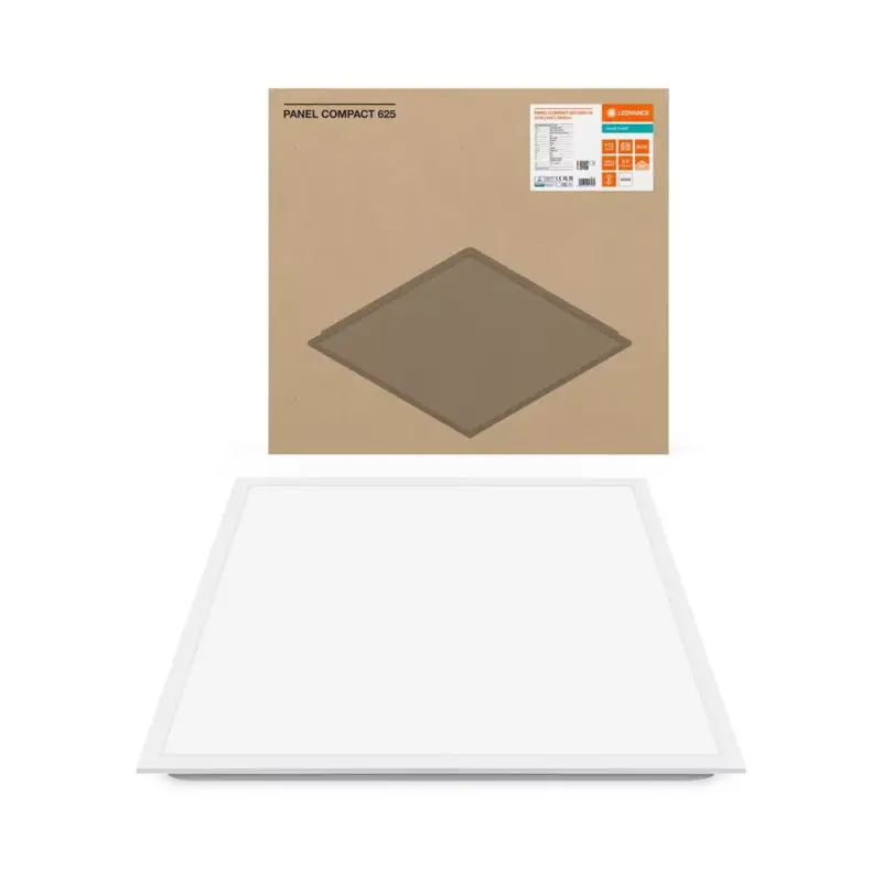 LED Panel Irodai Mennyezeti Lámpa 33W 3630lm 4000K Semleges Fehér 62x62cm UGR19 Compact Ledvance Bestseller