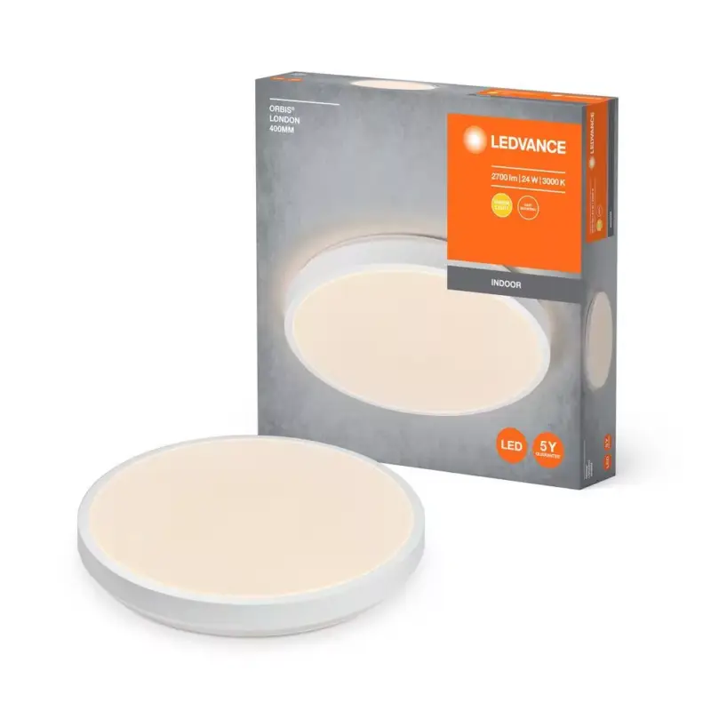 LED Mennyezeti Lámpa Felületre Szerelhető 24W 1500lm 3000K Meleg Fehér 39cm Orbis Ledvance Árengedmény