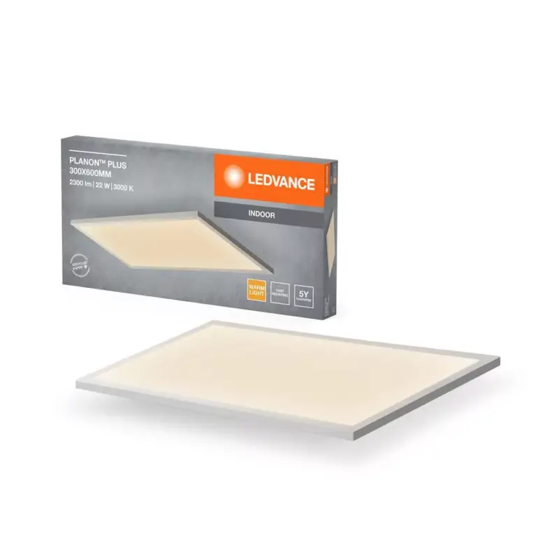 Ajánlat LED panel mennyezeti lámpatest 22W 1600lm 3000K meleg fehér felületre szerelhető 60x30cm Planon™ Ledvance