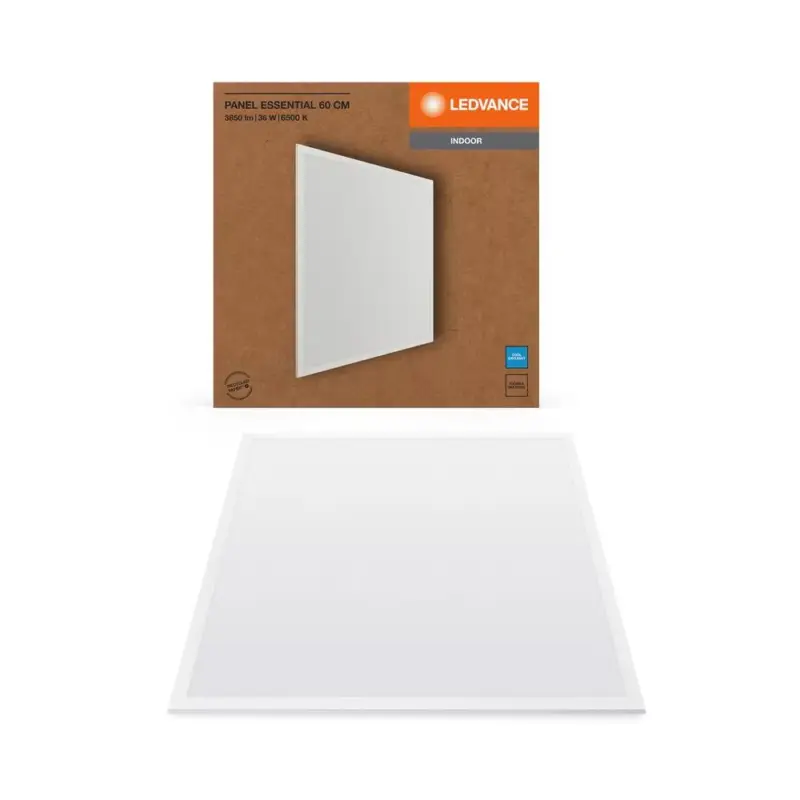 LED panel mennyezeti lámpatest 36W 3200lm 6500K hideg fehér felületre szerelhető 60cm Essentials Ledvance Panel Csak ma