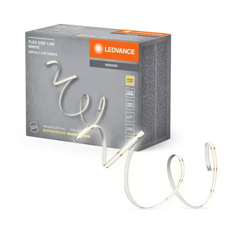 LED szalag 7.5W 3000K Meleg 1.5M Cob szalagok Ledvance Kedvezmény