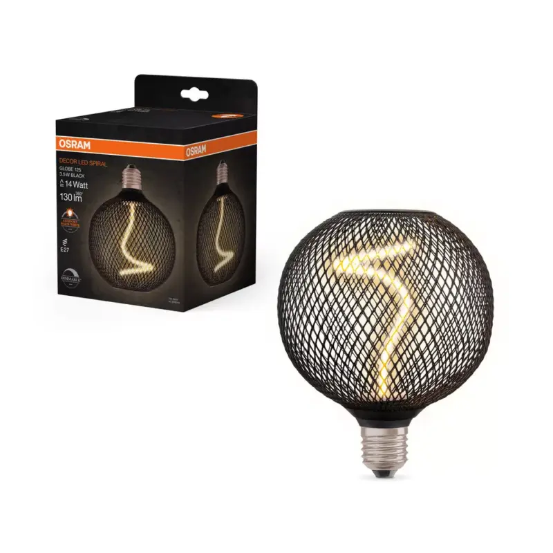 LED dekoratív izzó E27 3,5 W = 14 W 130 lm 1800 K Meleg 320° Izzószálas, szabályozható fényerejű dekor Osram Ajánlat