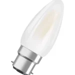 LED izzó B35 gyertya B22d 4W = 40W 470lm Meleg 2700K 300° Retrofit Filament CLASSIC Osram Végkiárusítás