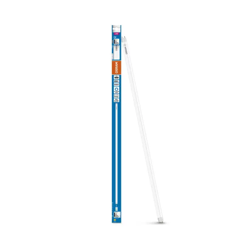 Kedvezmény LED fénycső G13 T8 7W = 16W 850lm 6500K Hideg 190° 72cm TUBE EM Osram