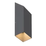 Rábalux Tilburg LED kültéri fali lámpa 10W 350lm 3000K antracit IP54 77050 Nézd meg most