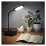 Szuper ajánlat Emos Lily LED asztali lámpa fekete 13,5W 760lm CCT IP20 Z7629B