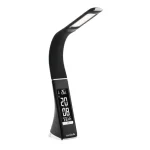Vedd meg online Avide Luna LED asztali lámpa üzleti bőrhatású fekete 6W 350Lm 5000K ABLDL-BLC-6W-BL