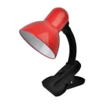 Avide Basic asztali lámpa piros csíptethető 1xE27 ABDL-CLIP-R-60W Biztonságos fizetés
