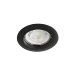 Bestseller Kanlux beépíthető matt fekete fix spot VIDI CTC-5514-B