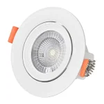 Avide LED beépíthető spot lámpa kerek 5W 440lm 6400K IP20 ALDLS38CW-R-5W Prémium