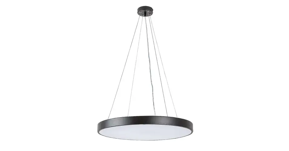 Vásárlói kedvenc Rábalux Tesia modern megjelenésű fekete függeszték LED 60W 2700lm/4800lm 3000–6000K 71041