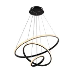 Optonica LED függeszték 78W 4480lm CCT fekete IP20 19005 Akció