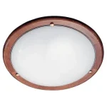 Ufo mennyezeti lámpatest tölgy színben D38cm Rábalux 5427 Gyors szállítás