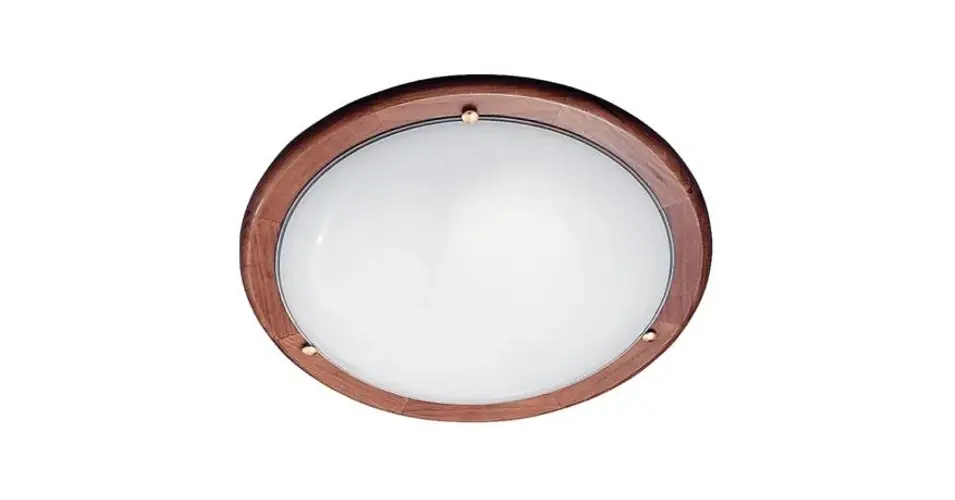 Ufo mennyezeti lámpatest tölgy színben D38cm Rábalux 5427 Gyors szállítás