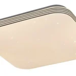 Kedvezmény Rábalux Oscar modern megjelenésű szögletes mennyezeti lámpa LED 36W 2700lm 4000K 3409