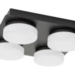 Exkluzív ajánlat Rábalux Attichus modern megjelenésű négyes fürdőszobai mennyezeti lámpa LED 21W 1900lm/2670lm 4000K 75004