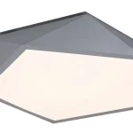 Végkiárusítás Rábalux Raffa mennyezeti LED lámpa 30W 1000lm 3000K szürke szögletes 71251