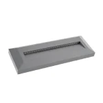 Szezonális akció Optonica LED lépcsővilágító lámpa szürke 3W 100lm 4200K téglalap IP65 7520