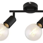 Exkluzív ajánlat Rábalux Lamar standard megjelenésű kettes mennyezeti spotlámpa E27 2x40W 3987
