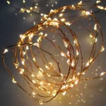Somogyi micro LED-es fényfüzér 160 LED meleg fehér kültéri ML 160/WW Csak ma