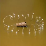 Szuper akció Somogyi micro LED-es elemes füzér dugó alakú elemtartóval meleg fehér MLD 20/WW