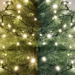 Home LED305WWWH LED-es dual color fényfüzér, kül- és beltéri kivitel, 300 db melegfehér/hidegfehér LED, 21 m füzérhossz LED305WWWH Expressz kézbesítés