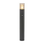Kihagyhatatlan ajánlat Avide Athen kültéri állólámpa mozgásérzékelővel fekete 1xE27 800 mm IP54 AOLPE27-S-ATH-80