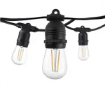 Optonica sorolható kültéri fényfüzér 15db E27 foglalattal 14.4m IP65 230V 5052 Rendeld meg most