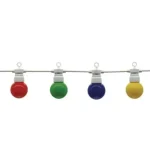 Optonica sorolható kültéri fényfüzér 20db színes led izzóval 13m IP65 230V OT5095 Outlet