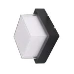 Expressz kézbesítés Optonica LED kültéri fali lámpa négyzet 15W 3000K meleg fehér 1000lm IP65 7534