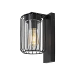 Rábalux Tarpa kültéri fali lámpa 1xE27 fekete H27cm IP44 77106 Csak ma