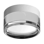 Gyors kiszállítás Optonica kültéri LED mennyezeti lámpa 9W 900lm CCT fehér kerek IP65 12054