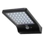 Azonnali szállítás Home by Somogyi FLP300SOLAR napelemes 2,16 W LED reflektor 300 lm PIR mozgásérzékelő 120° 5m hidegfehér SMD LED IP44 FLP300SOLAR