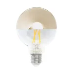Vedd meg online Optonica filament LED izzó arany E27 4W 400lm 1800K meleg fehér G95 1889