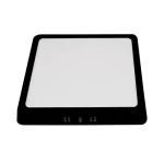 Optonica falon kívüli LED panel négyzet 18W 1260lm CCT fekete IP20 12935 Kihagyhatatlan ajánlat