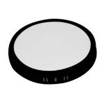 Biztonságos vásárlás Optonica falon kívüli LED panel kerek 18W 1260lm CCT fekete IP20 12931
