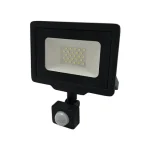 Optonica LED reflektor mozgásérzékelővel 20W 1600lm 2800K meleg fehér fekete IP65 5946 Végkiárusítás