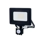 Ajánlat Optonica LED reflektor mozgásérzékelővel 20W 2700K meleg fehér 70cm vezeték fekete 5957