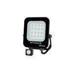 Optonica LED reflektor mozgásérzékelővel fekete 10W 900lm 6000K hideg fehér IP65 5771 Különleges ajánlat
