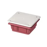 Elettrocanali süllyesztett kötődoboz 92x92x45 mm EC350C1 Szuper akció