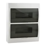 Kanlux lakáselosztó doboz falon kívüli 24 (2x12) modul kiselosztó IP40 DB212S Ne maradj le