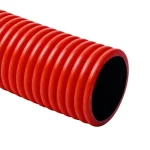 Legjobb ár Kopos 90/75 mm behúzószálas lépésálló gégecső (közműcső) földbe duplafalú piros 50 m/tekercs KF 09090 BA
