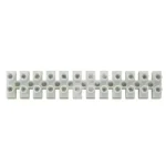 Rendeld meg most Kanlux műanyag sorkapocs 6mm2 fehér 12 tagú H-6MM2 PP M