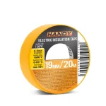 Korlátozott ajánlat Handy szigetelő szalag 19x20 sárga 20m 11097YE
