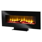 Exkluzív ajánlat Home FKK 24 falra szerelhető vagy talpra állítható elektromos látványkandalló, 900W/1800W, heti program, távirányító, fekete FKK 24