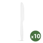 Vásárlói kedvenc Grill Többször használatos bioműanyag kés készlet 10 db/csomag 57591A