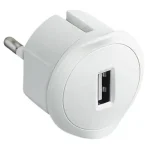 LEGRAND USB-s csatlakozódugó 1,5A - 5V, fehér 050680 Szuper akció